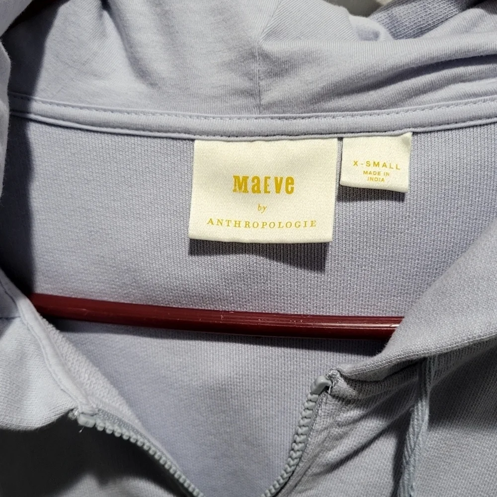 Maeve Colorblocked Zip-Up Hoddie - Picture 5 of 10